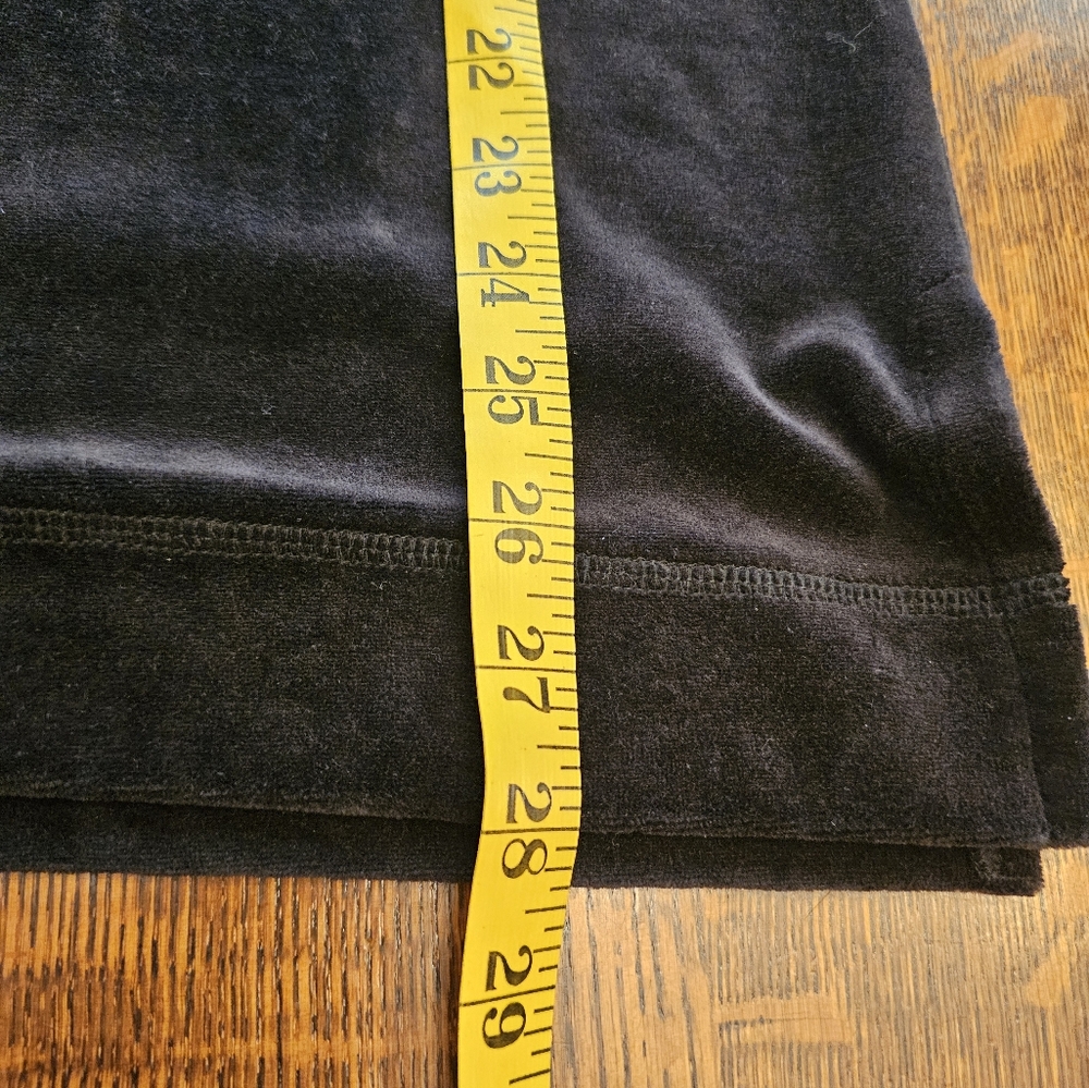 Talbots Luxe Velour V-Neck Tunic - Picture 9 of 9